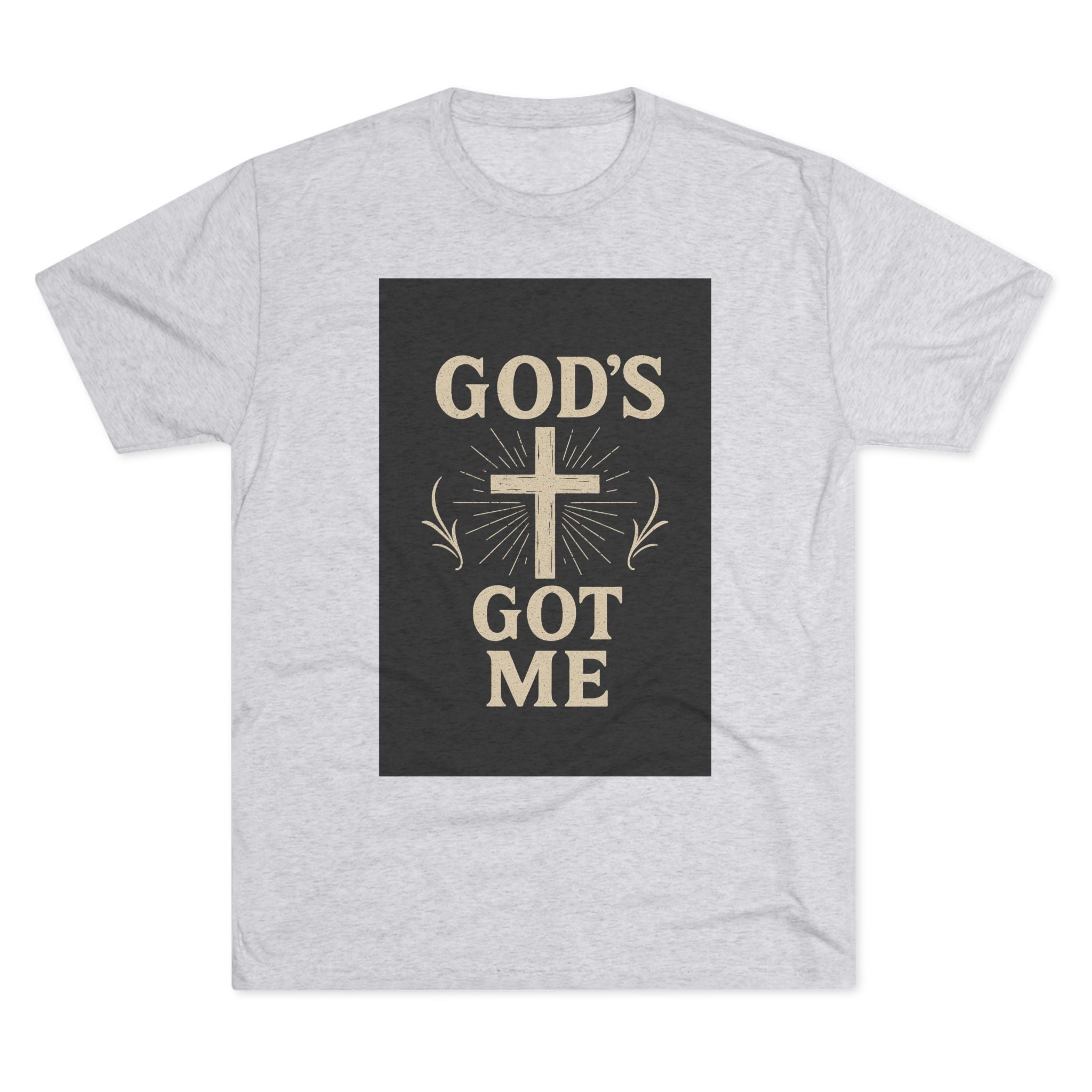 God's Got Me T-Shirt — Inspirational Christian Cross Faith Tee