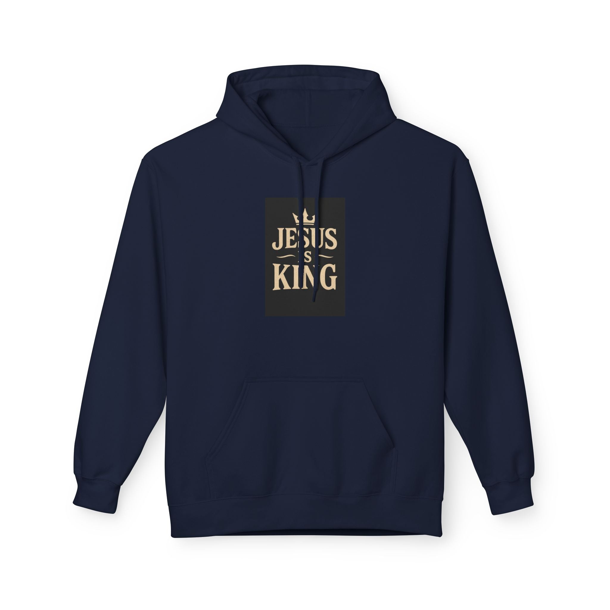 Jesus Is King Hoodie — Faith-Based Christian Pullover
