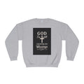 Religious Crewneck Sweatshirt — "God I'm Still Counting My Blessings" Inspirational Faith Pullover