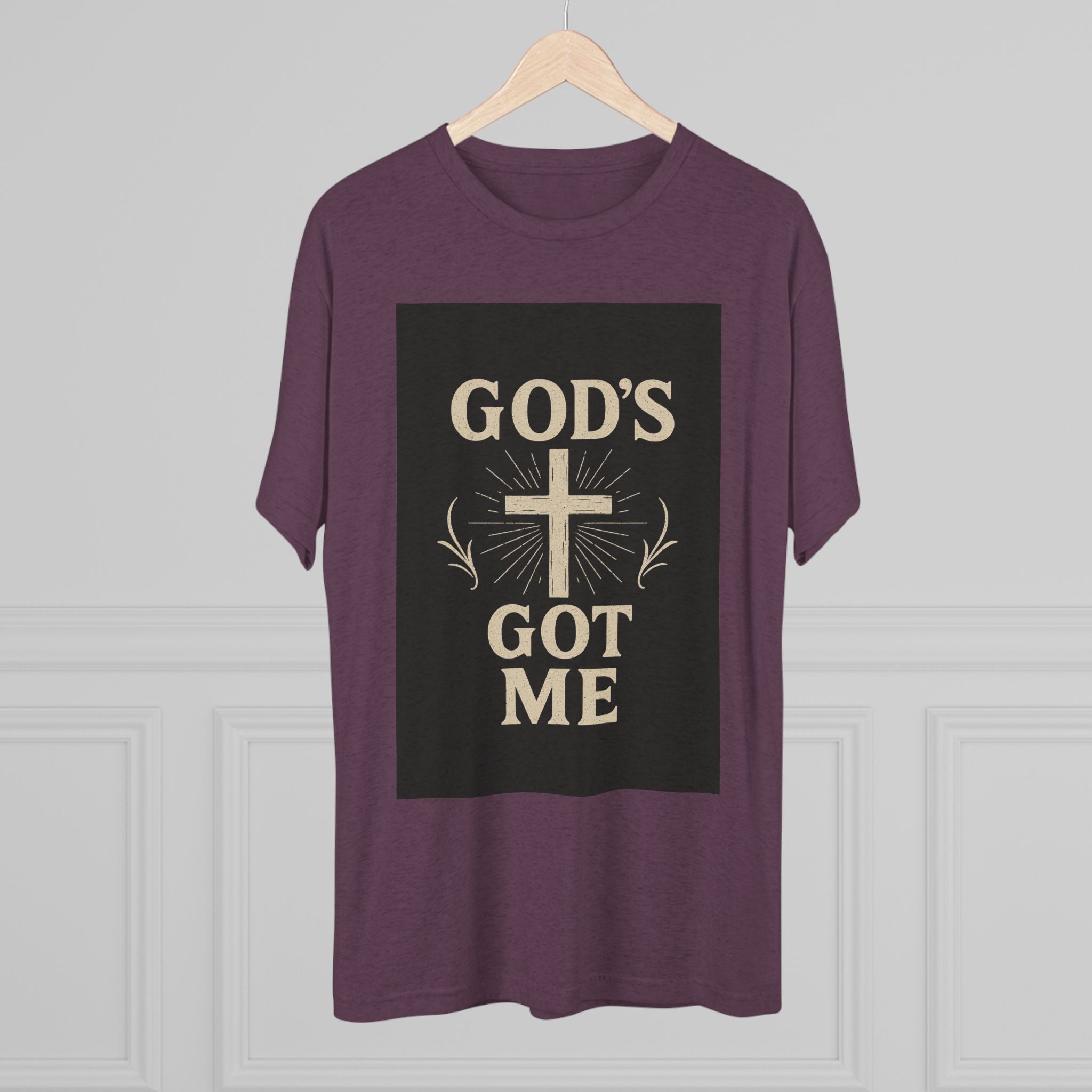 God's Got Me T-Shirt — Inspirational Christian Cross Faith Tee
