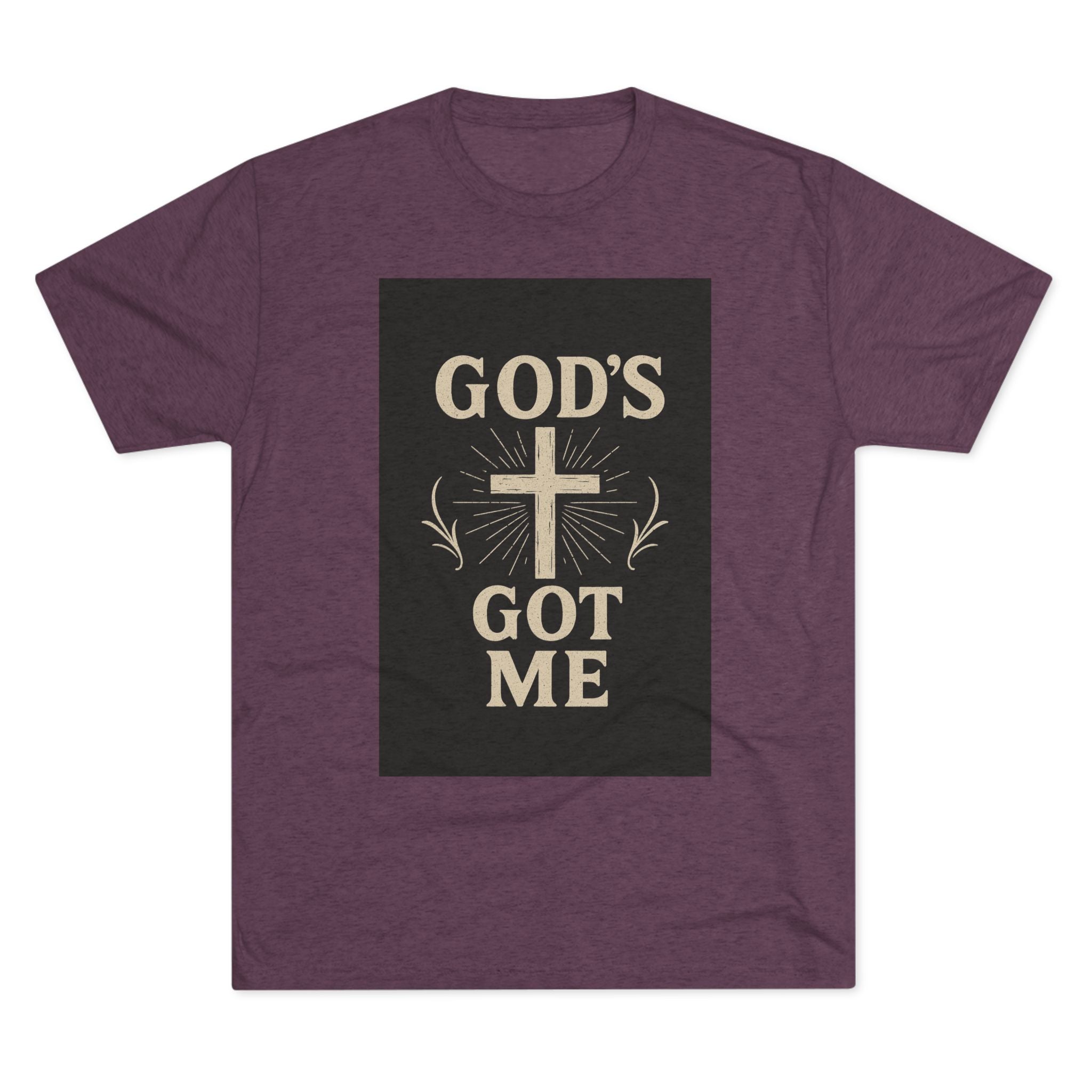 God's Got Me T-Shirt — Inspirational Christian Cross Faith Tee