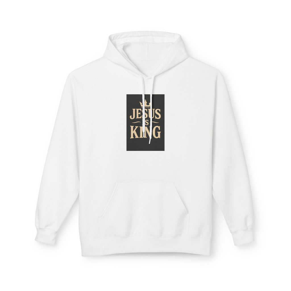 Jesus Is King Hoodie — Faith-Based Christian Pullover