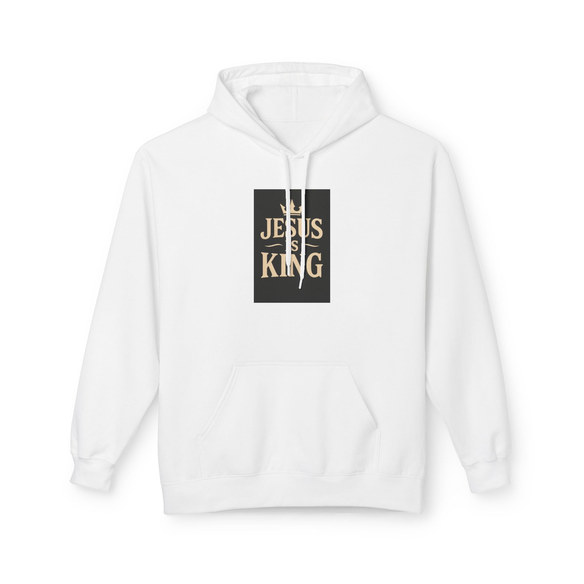 Jesus Is King Hoodie — Faith-Based Christian Pullover
