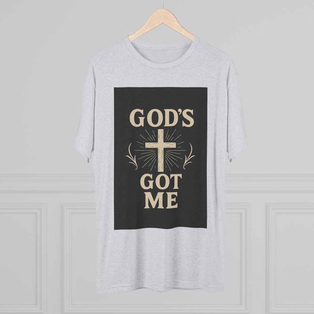 God's Got Me T-Shirt — Inspirational Christian Cross Faith Tee