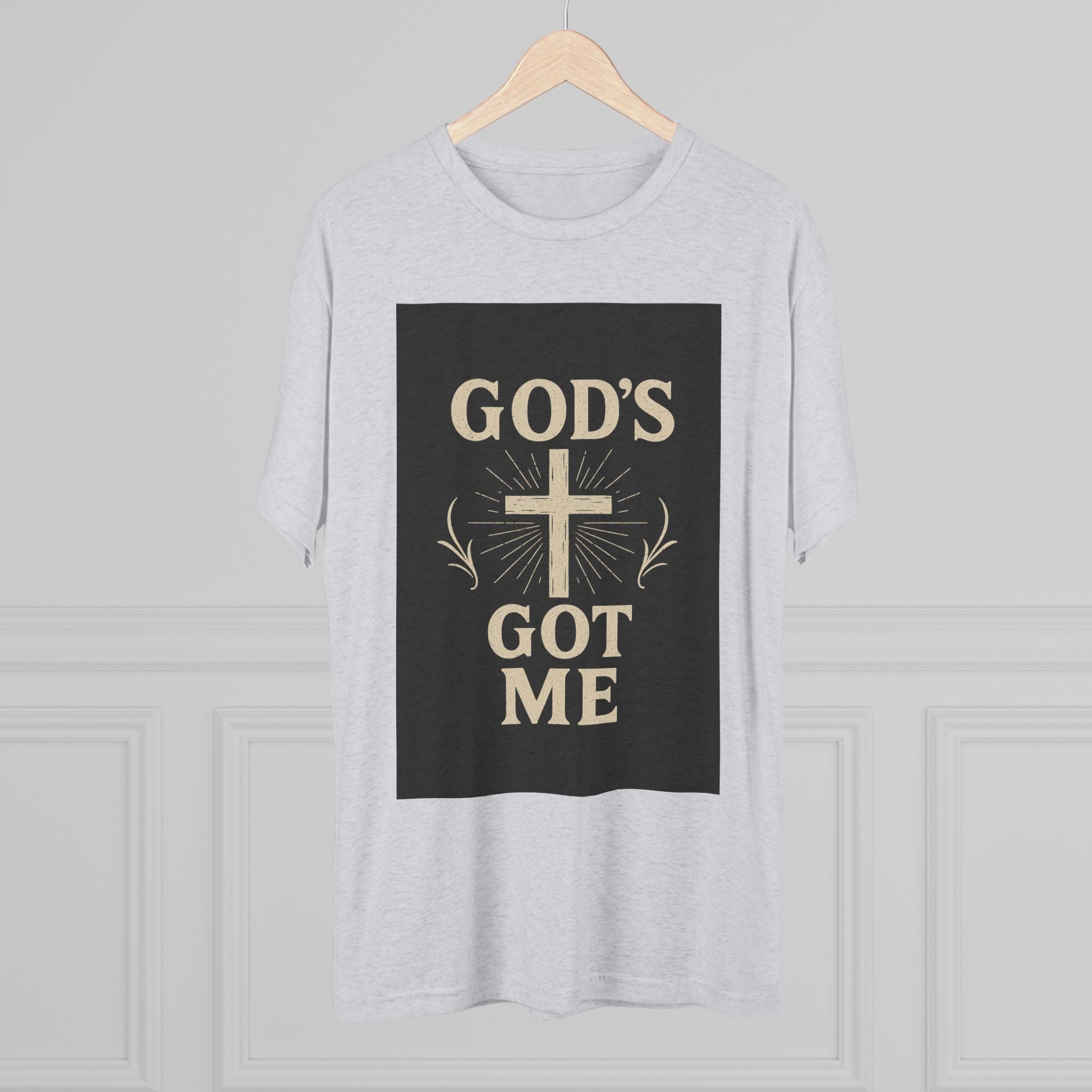 God's Got Me T-Shirt — Inspirational Christian Cross Faith Tee