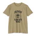 Jesus Loves You T-Shirt — Christian Faith Cross Tee