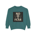 No Fear Cross Sweatshirt - Inspirational Christian Pullover