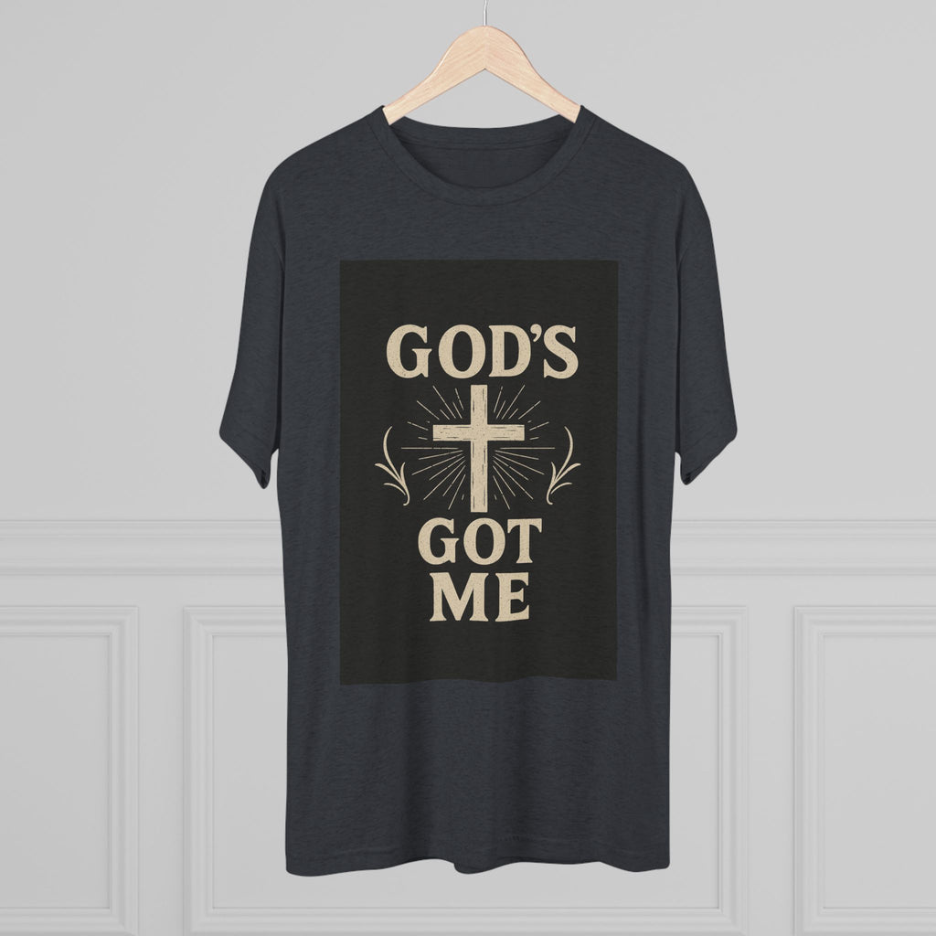 God's Got Me T-Shirt — Inspirational Christian Cross Faith Tee