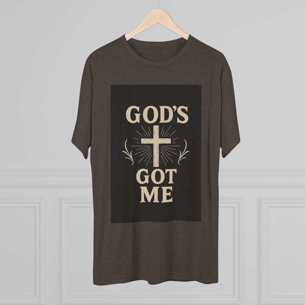 God's Got Me T-Shirt — Inspirational Christian Cross Faith Tee