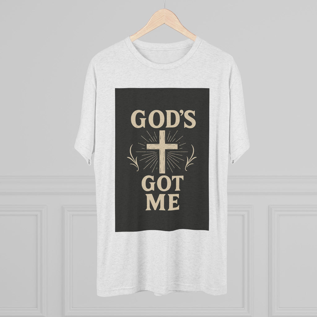 God's Got Me T-Shirt — Inspirational Christian Cross Faith Tee