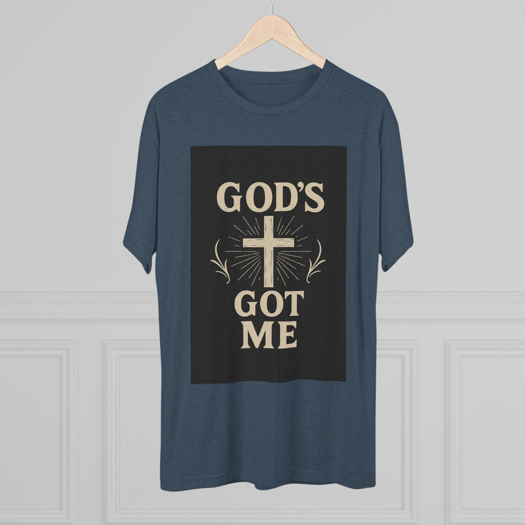 God's Got Me T-Shirt — Inspirational Christian Cross Faith Tee