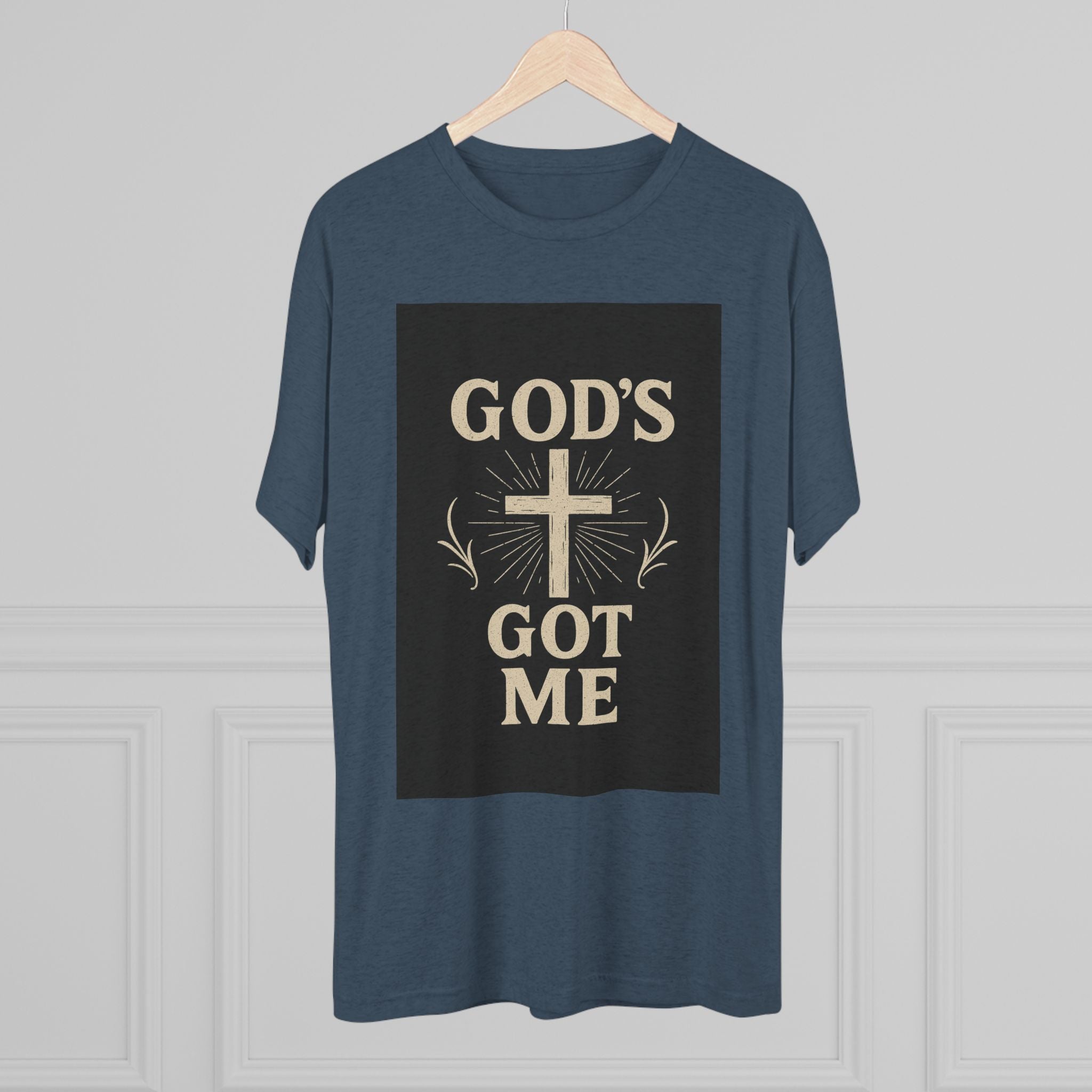God's Got Me T-Shirt — Inspirational Christian Cross Faith Tee
