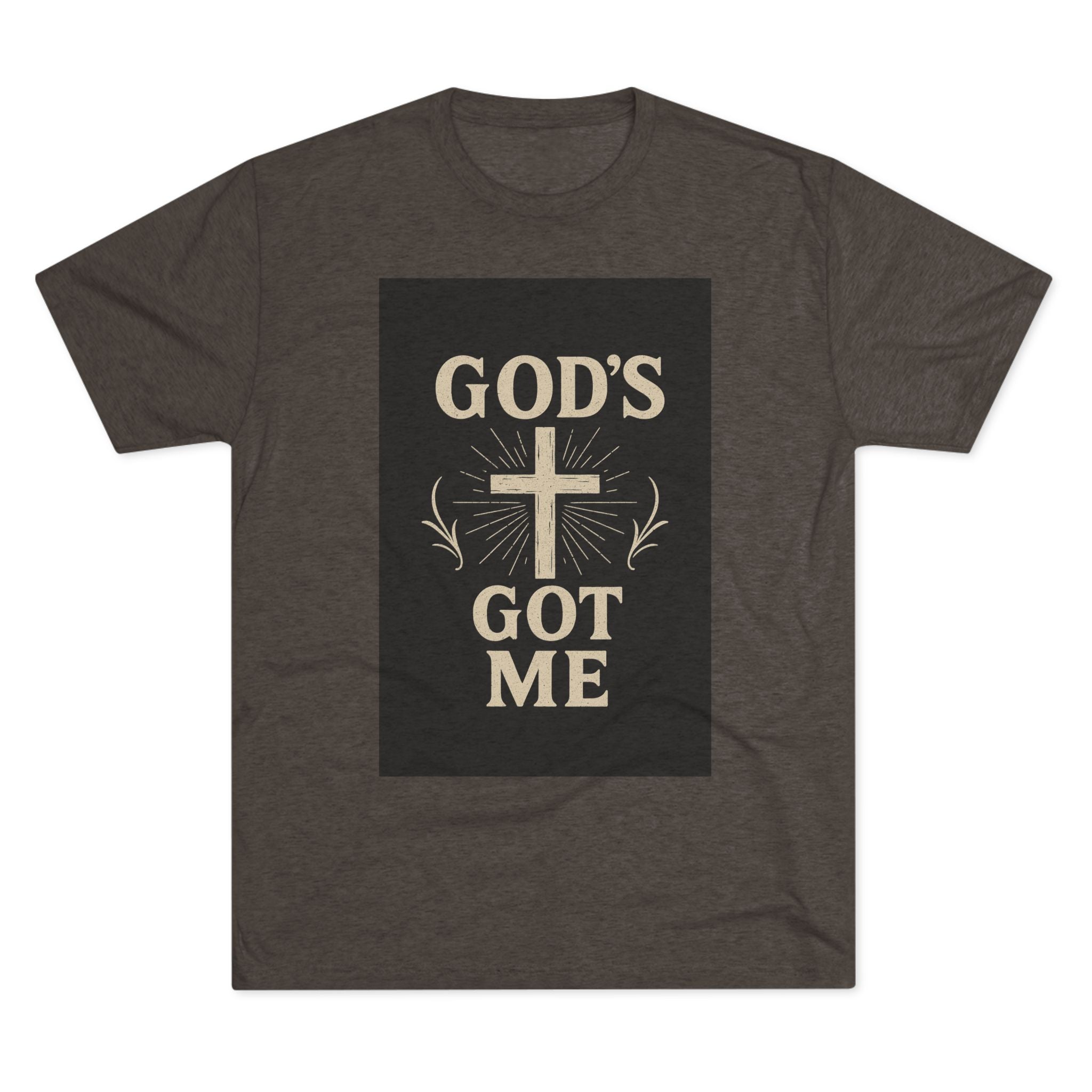 God's Got Me T-Shirt — Inspirational Christian Cross Faith Tee