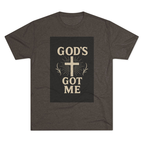 God's Got Me T-Shirt — Inspirational Christian Cross Faith Tee