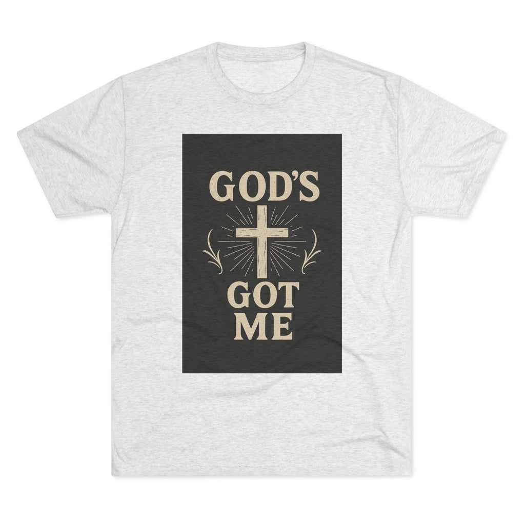 God's Got Me T-Shirt — Inspirational Christian Cross Faith Tee