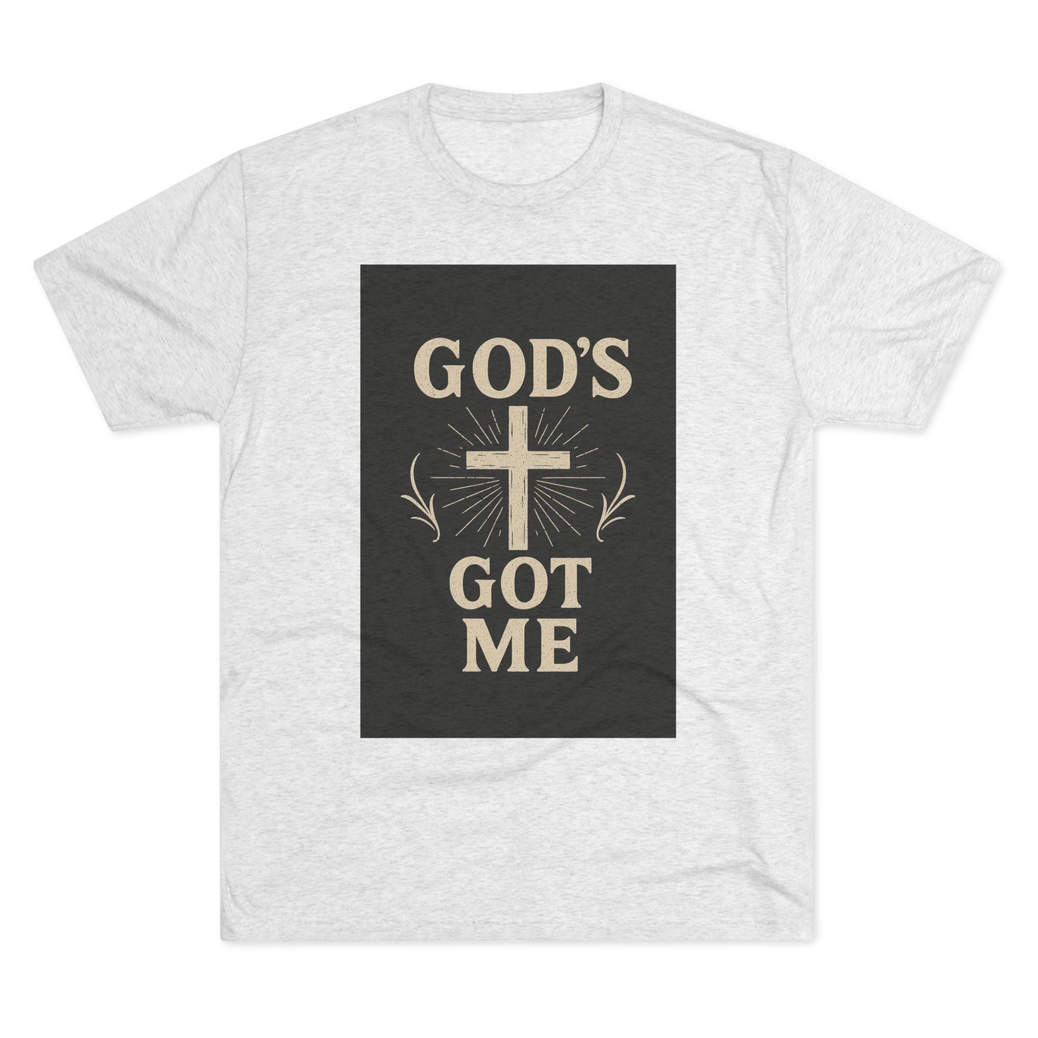 God's Got Me T-Shirt — Inspirational Christian Cross Faith Tee